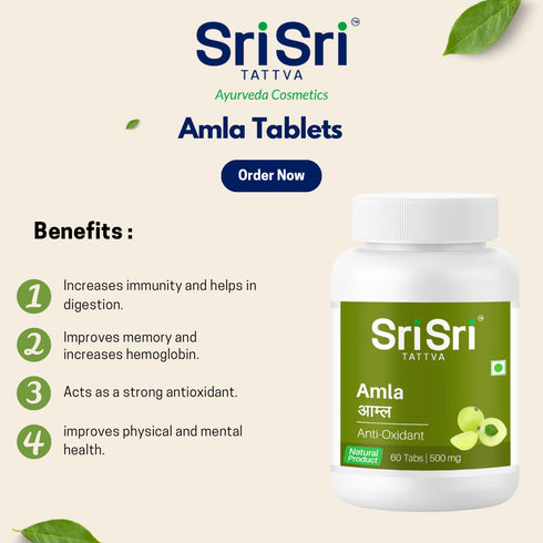 Sri Sri Tattva Amla Tablet 60tabs
